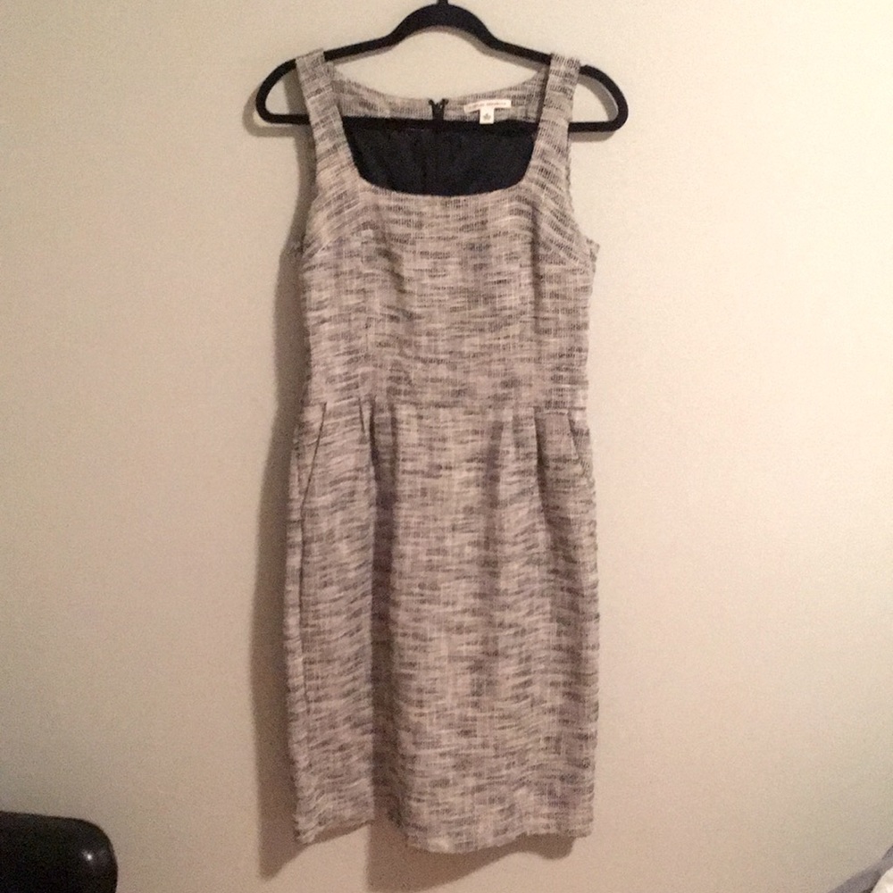Tweed banana republic dress